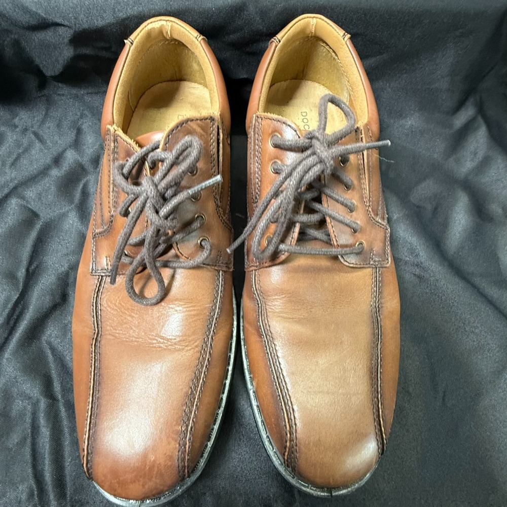 Dockers Dress Trustee 90-32775 Men's Tan Leather Dress Shoes Size 8.5M - Picture 6 of 10